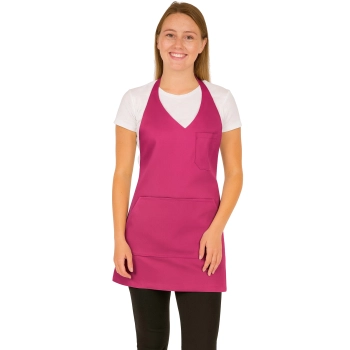 Fartuszek kelnerski barmański różowy